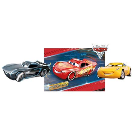 Painel Kit Decorativo Regina Cars 3 01 Painel e Peas Destacveis